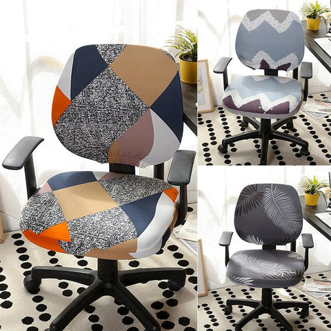 Elastic Armchair Computer Chair Cover Stretch Spandex-HA00404-Veeddydropshipping