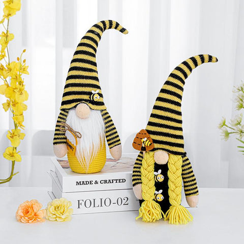 Creative Festival Doll Bumble Bee Gnome-HA00314-Veeddydropshipping