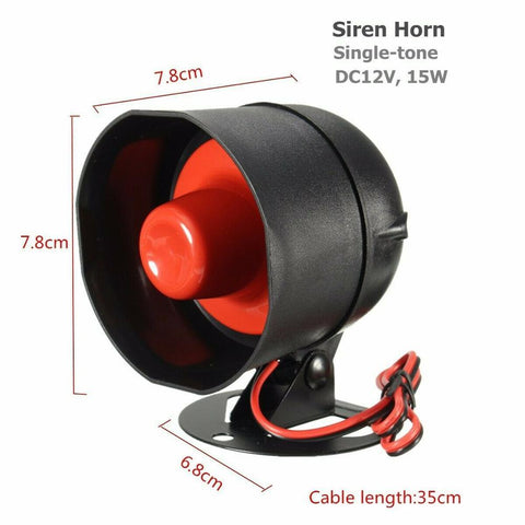 Universal 1-Way Car Alarm Vehicle System Protection Security System-AM00583-Veeddydropshipping