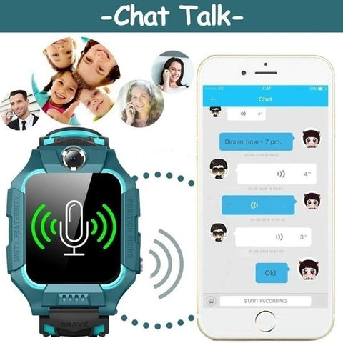 Childrens Smart Watch, Student Gps Positioning Touch Photography Smart -CE00651-Veeddydropshipping