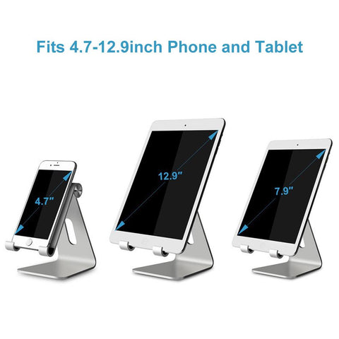 Adjustable Aluminum Tablet Stand   Desk Tablet  Holder-CO00438-Veeddydropshipping