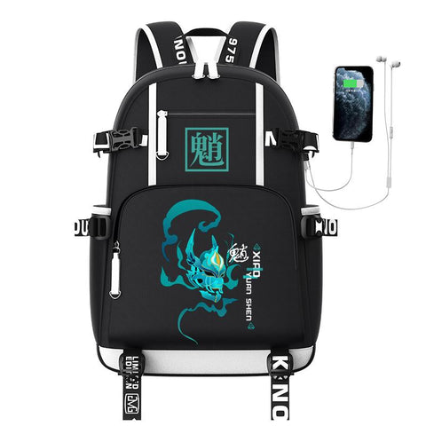 Backpack  Xiao Schoolbag Male Female High Capacity Shoulder-BS00285-Veeddydropshipping