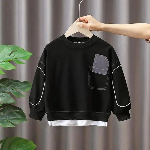 Boy sweaters clothes children bottom fashion loose-Veeddydropshipping