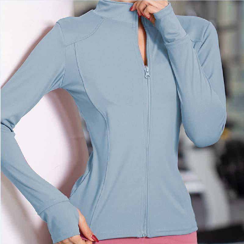 Women  Long Sleeves Sports Running Shirt Breathable Gym Workout -OS00904-Veeddydropshipping