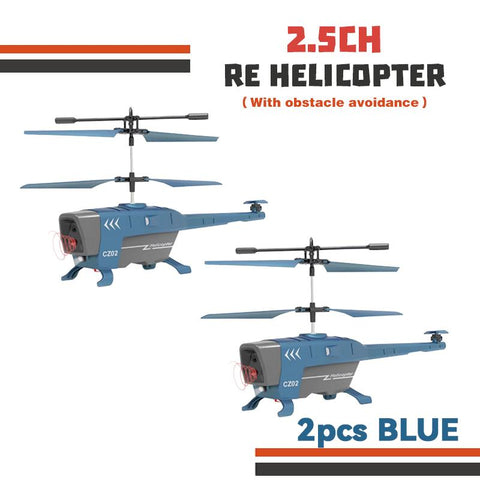 Rc Helicopter 3.5Ch 2.5Ch Rc Plane 2.4G Rc Helicopters for Adults Obstacle-TB01402-Veeddydropshipping