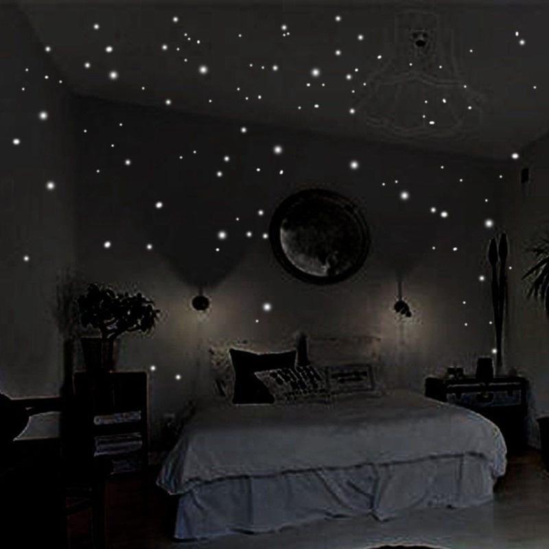 Wall Stickers Wall Decor Glow In The Dark Star-HA00198-Veeddydropshipping