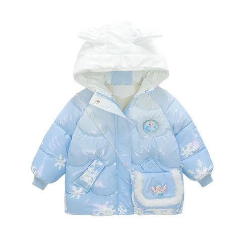 Girls Winter Thermal Padding Jackets and Coats Child Warm Outerwear for Girls-TB01243-Veeddydropshipping