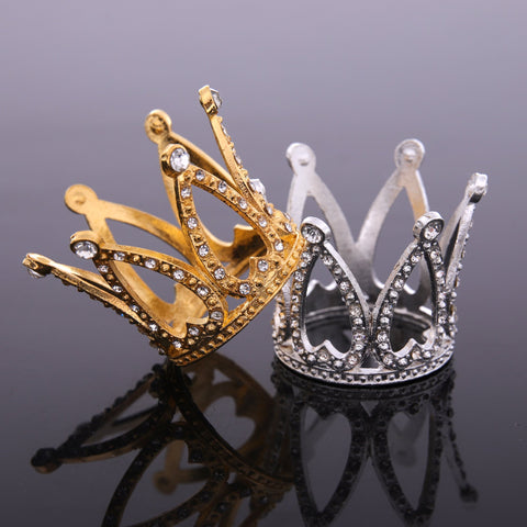 Mini Birthday Crown Cake Decoration-HA00746-Veeddydropshipping