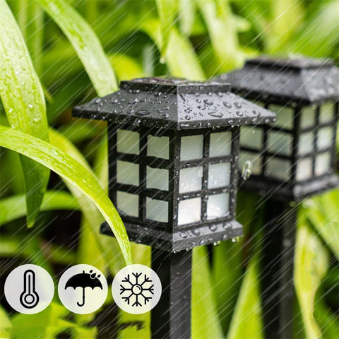 LED Solar Pathway Lights Lawn Lamp Outdoor Solar Lamp Decoration for Garden-TI00831-Veeddydropshipping