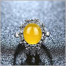 Vintage Garnet 925 Sterling Silver Drop Gemstone Pendant Necklace-JW00111-Veeddydropshipping