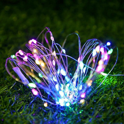 5M LED Copper Wire Lighting Strings Battery Powered Garland Fairy String