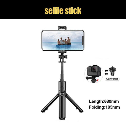 Extend Tripod For Smartphone Camera Selfie Tripods With Phone Holder 1/4 Screw-CE00381-Veeddydropshipping