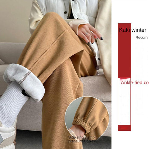 WOMEN Velvet Harem Pants Korean Style-WF00018-Veeddydropshipping