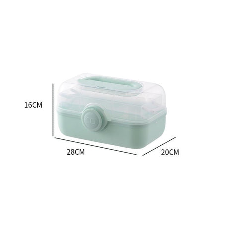 Large Capacity Family Medicine Organizer Box-HA00800-Veeddydropshipping