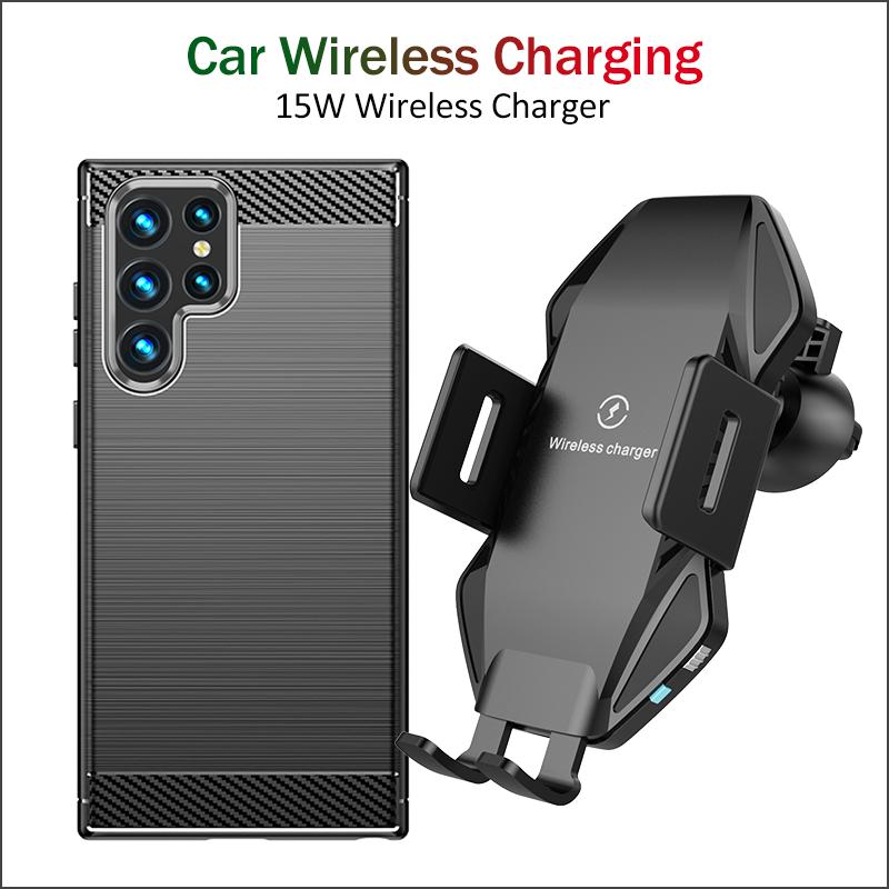15W Fast Car Wireless Charger for Samsung Galaxy S23-PA01118-Veeddydropshipping
