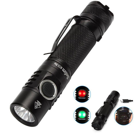 Sofirn SC31 Pro Powerful Rechargeable LED Flashlight 18650 Torch USB C-TI00771-Veeddydropshipping