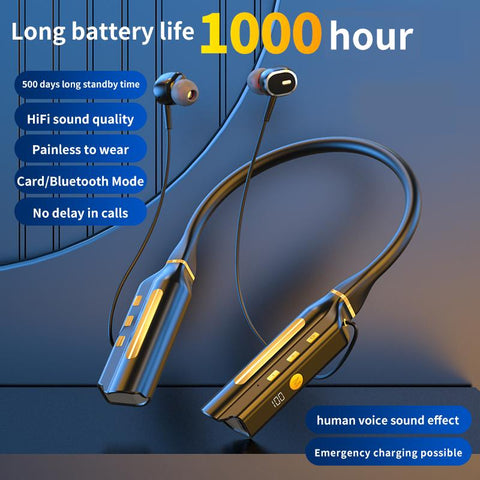 Wireless Headphones Bluetooth Earphone Neckband-Veeddydropshipping