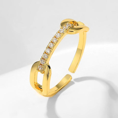 Gothic Simple Bridal Cubic Zirconia Finger Rings for Women -JW00028-Veeddydropshipping