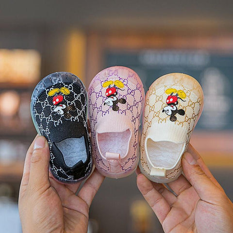 Cartoon Lovely Disney Bebe Items Shoes Fashion New Born Baby Sneakers-TB00736-Veeddydropshipping