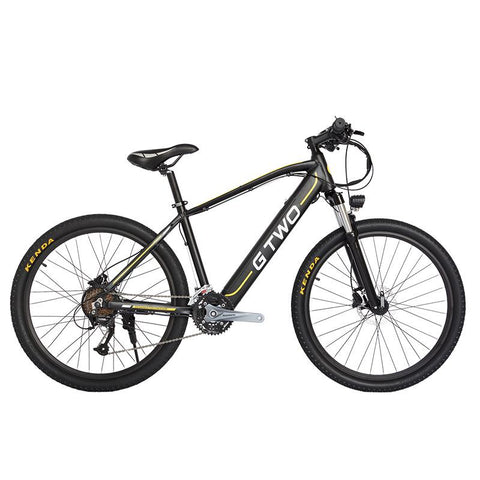 27.5 Inch Mountain Bike 48V 9.6Ah Lithium Battery 350W Electric Bike 5 Level -OS00993-Veeddydropshipping