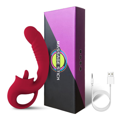 Clitoral Licking G Spot Vibrator Realistic Dildo Clitoralis Stimulator  -BH01255-Veeddydropshipping