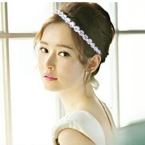 Headwear Children Bridal Crystal Rhinestone Wedding Jewelry  -JW00508-Veeddydropshipping