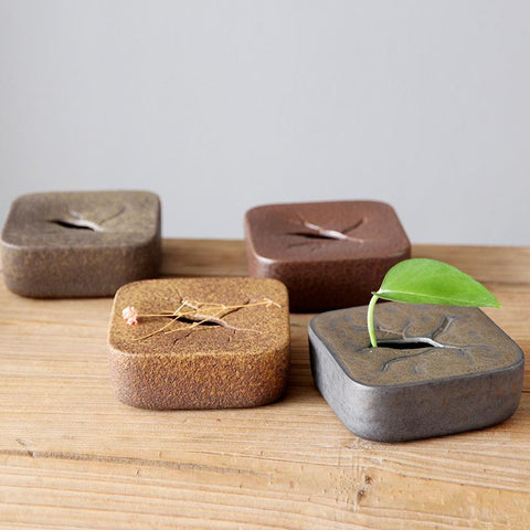 Small Vase Flower Ceramic Mini Vase-HA00295-Veeddydropshipping