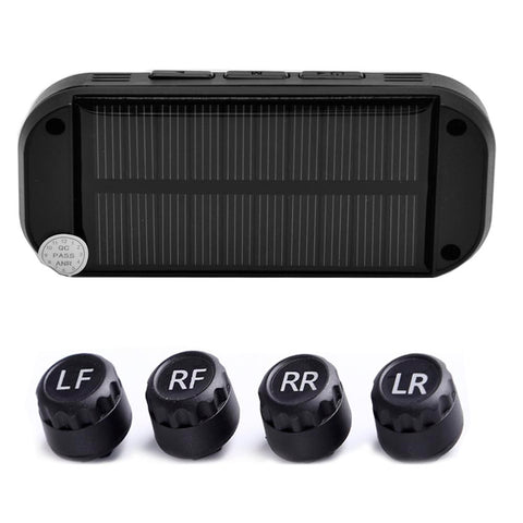 Smart Car TPMS Tire Pressure Monitoring System Solar Power Digital TMPS-AM00153-Veeddydropshipping