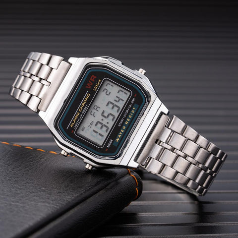 Fashion Digita Watches Luxury Stainless Steel Wrist Watch-JW00750-Veeddydropshipping