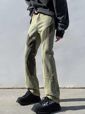 Loose Wide Leg New Style Denim Trousers Y2k High-MF00654-Veeddydropshipping