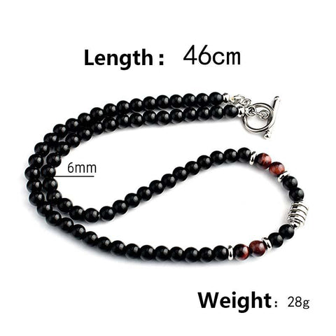 Stainless Steel Men Tiger Necklace Hip Hop -JW01183-Veeddydropshipping