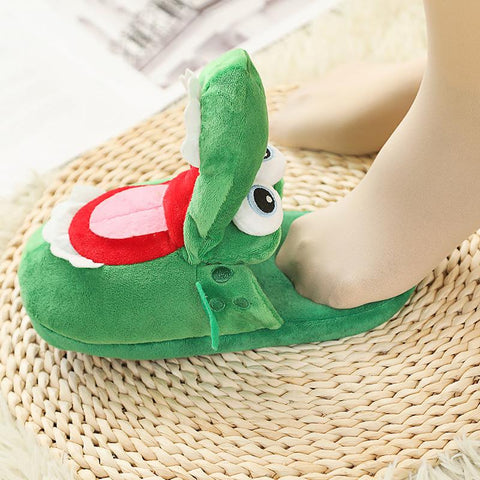 With Moving Mouth Funny Non-slip Home Cotton Shoes Gifts-BS01322-Veeddydropshipping
