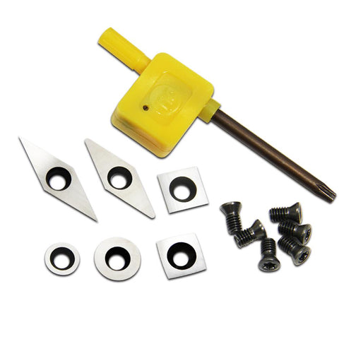 Cutter Inserts Set Woodturning Tools-TI00199-Veeddydropshipping
