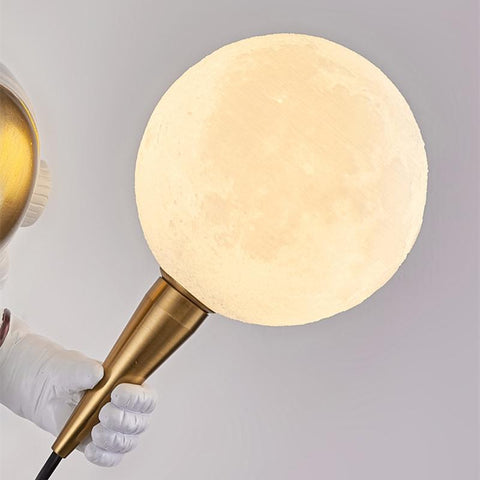 LED personality astronaut moon  wall lamp-TI00442-Veeddydropshipping