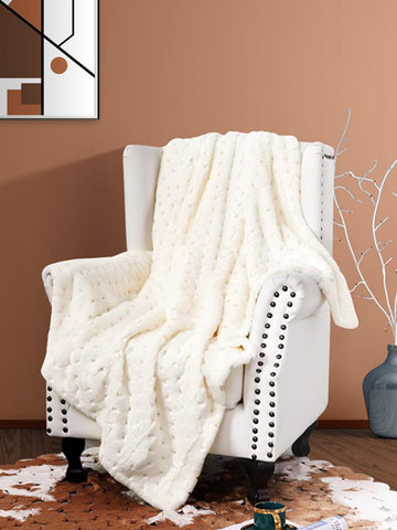 Faux Fur Blanket Soft Warm Couch Sofa-HA00397-Veeddydropshipping