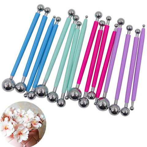 Cookie Cutters Flower Sugarcraft Metal Ball Modelling Set-HA01212-Veeddydropshipping