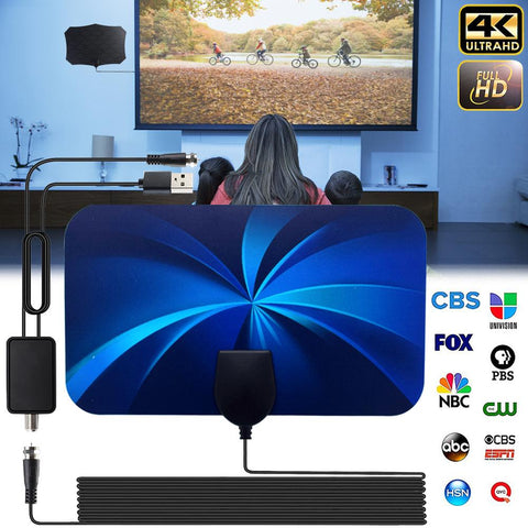 2022 new Indoor Digital HDTV Antenna 4K 1080P For DVB-T2 5000 Miles -CE00814-Veeddydropshipping