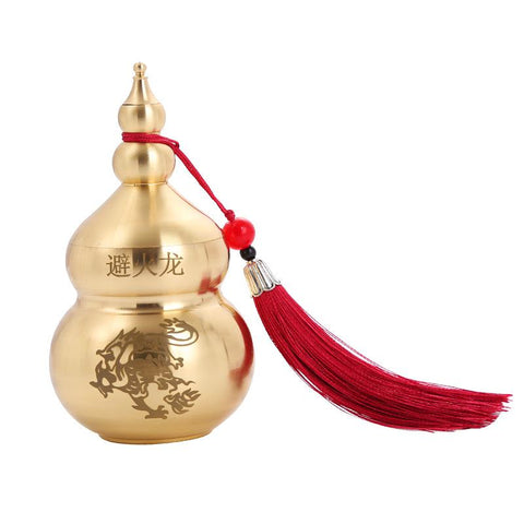 Chinese Brass Gourd Treasure Statue Home Decoration-HA00330-Veeddydropshipping