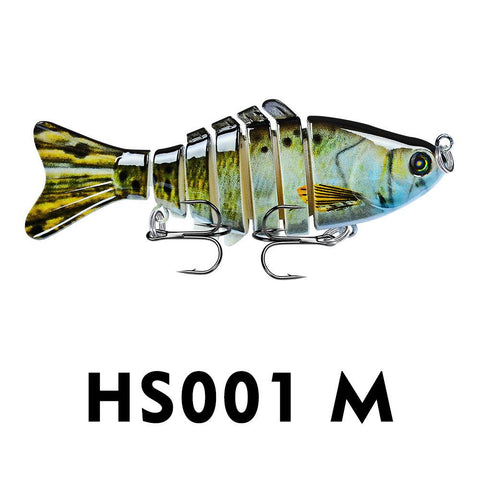 1PCS Fishing Baits Trolling Swim Minnow Wobbler Multi-section Hard Bait 13.5CM -OS00512-Veeddydropshipping
