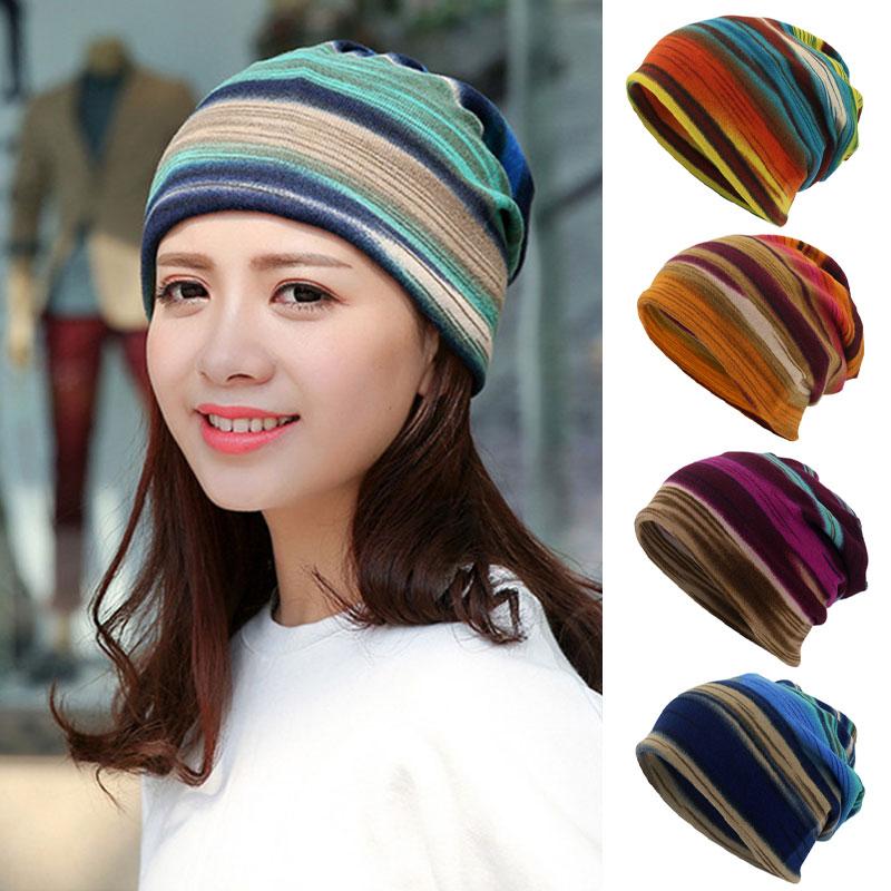 WomenThin Knitted Hats Skullies Beanies-Veeddydropshipping