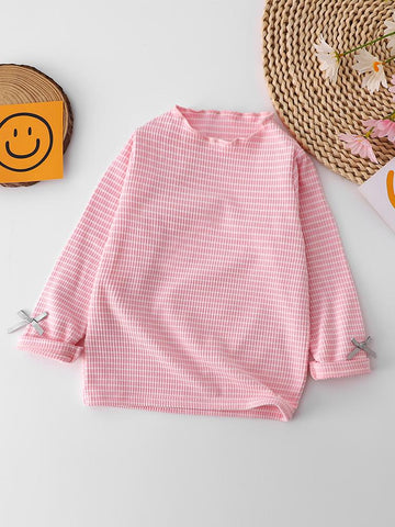 LJMOFA Spring Autumn Clothes for Kids T-Shirts Long Sleeves Girls-TB00963-Veeddydropshipping