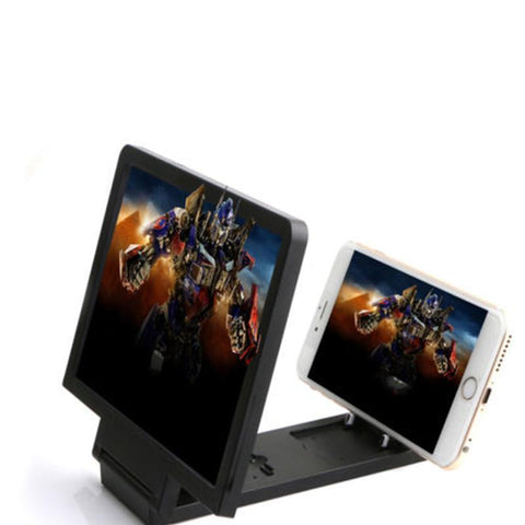 3D Foldable Cell Phone Screen Amplifier Convenience Mobile Phone Magnifier HD Screen Expander-PA00751-Veeddydropshipping