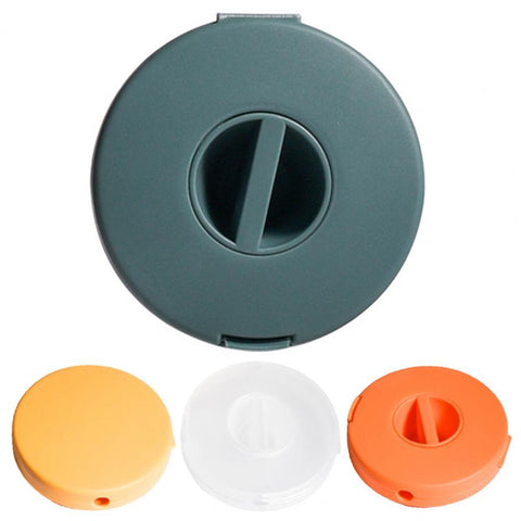 Multi-function Round Shaped All In Order Earphone Case Rotating Storage-PA00443-Veeddydropshipping