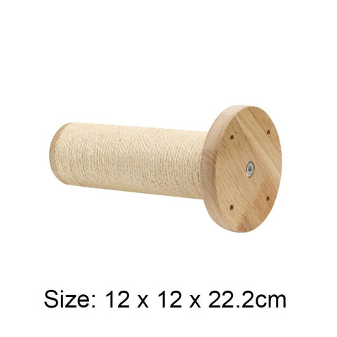 Solid Wood Cat Wall Mounted Climbing Frame-HA01440-Veeddydropshipping
