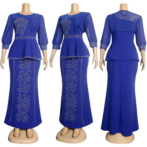 Plus Size Women Clothing Two Piece Set-Veeddydropshipping