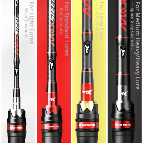 Max Steel Rod Carbon Spinning Casting Fishing Rod with 1.80m 2.13m 2.28m 2.4m-OS00325-Veeddydropshipping