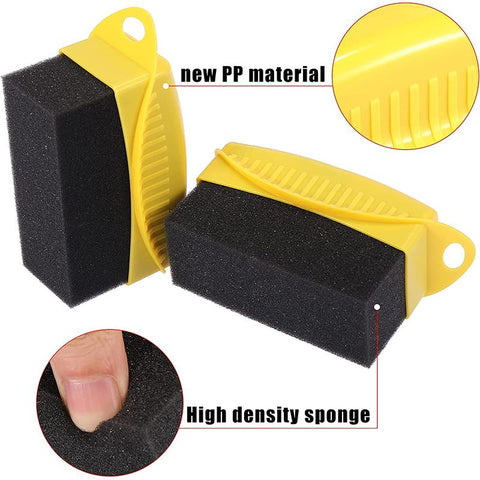Car Wheel Polishing Waxing Sponge Brush With Cover ABS Washing-AM00481-Veeddydropshipping