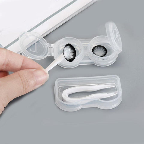 Mini Portable Contact Lens Case Tweezers-BH00831-Veeddydropshipping
