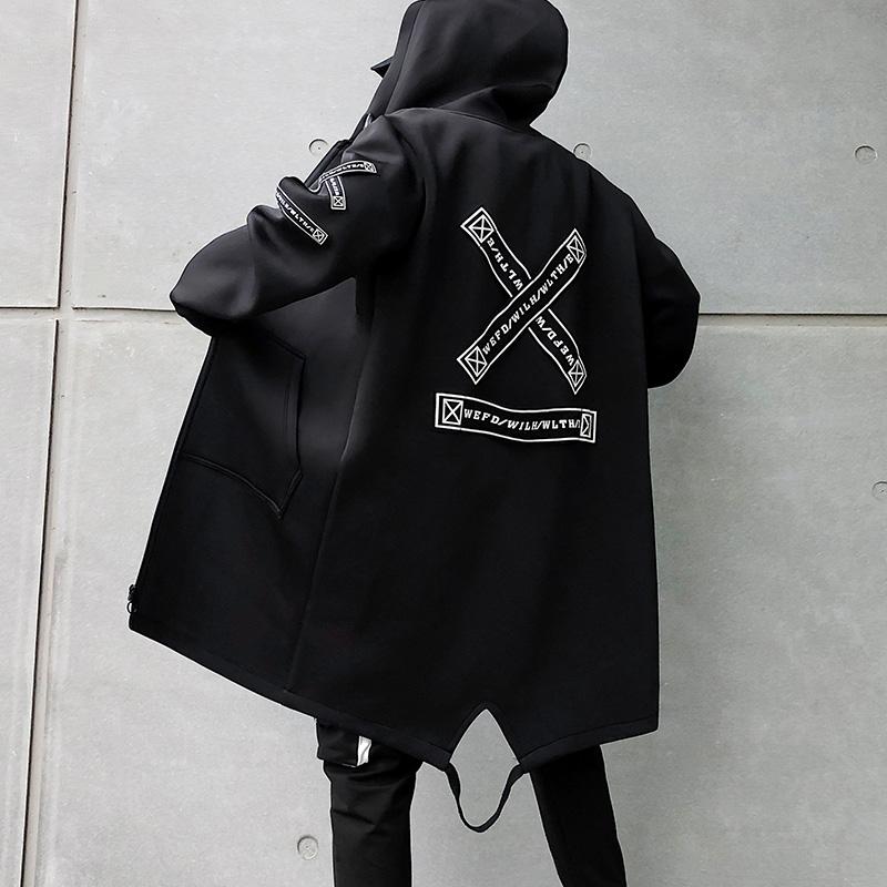 Jackets And Coats Hip Hop Harajuku Hooded-MF01134-Veeddydropshipping