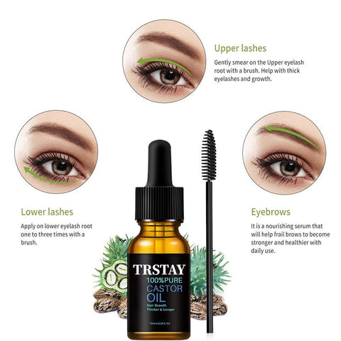 Eyelash Growth Serum Essential Oil Castor-BH00608-Veeddydropshipping